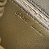 Loewe Medium Squeeze Bag in Olive Nappa Lambskin