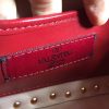 Valentino Rockstud Spike Small Bag In Poudre Lambskin