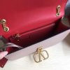 Valentino Medium Vlock Shoulder Bag In Poudre Calfskin