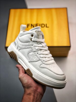 Fendi trend fashion mid-top sports casual shoes