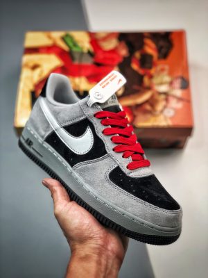 AKIRA x Air Force 1 '07 Low Co-brand Grey Black Red