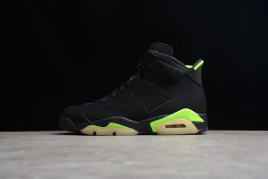 D05E Air Jordan 6 Black Infrared Electric Green AJ6