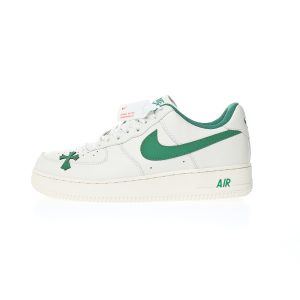 Nike Air Force 1??07 LowSail White/Green Chrome Hearts