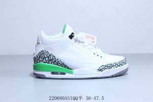 Air Jordan 3 Retro White Green